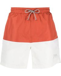 Brunello Cucinelli - Short De Bain À Empiècements - Lyst