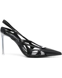 Sergio Rossi - Cut-out Pointed Toe Pumps - Lyst