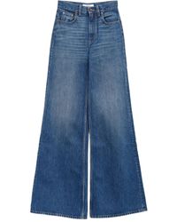 Chloé - Jeans Met Wijde Pijpen - Lyst