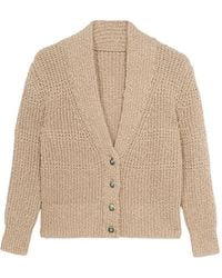 Fortela - Open Knit Button Cardigan - Lyst