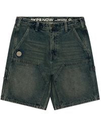 Aape By A Bathing Ape - Logo-Patch Carpenter Shorts - Lyst