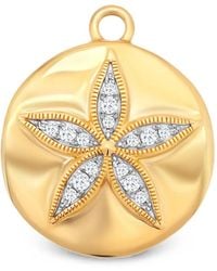 Sara Weinstock - Sand-Dollar-Motif Diamond Pendant - Lyst