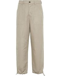 Brunello Cucinelli - Pantaloni Drill - Lyst