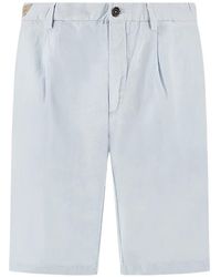 Paul & Shark - Buttoned Bermuda Shorts - Lyst