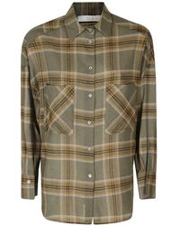 Tela - Camicia Nora Button-Down A Quadri - Lyst