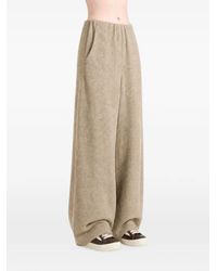 TAIGA TAKAHASHI - Elasticated Wide-Leg Trousers - Lyst