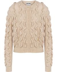 Moschino - ラッフル カーディガン - Lyst