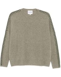 Kujten - Amea Whipstitch-Trim Sweater - Lyst