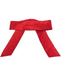 Fleur du Mal - Satin-Finish Silk Blindfold - Lyst