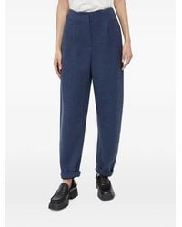 Emporio Armani - Pantalon À Ourlet Retroussé - Lyst