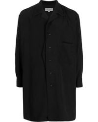 Yohji Yamamoto - Patch-Pocket Long-Sleeve Shirt - Lyst