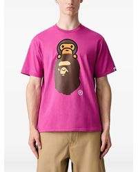 A Bathing Ape - Milo Graphic-Print T-Shirt - Lyst