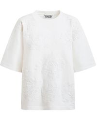 Essentiel Antwerp - Floral-Pattern T-Shirt - Lyst