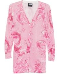 Versace Jeans Couture - Buttoned Cardigan - Lyst