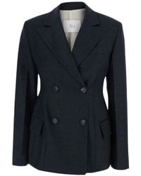 Tela - Giacca Florence Double-Breasted Wool Jacket - Lyst