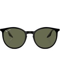 Ray-Ban - Gafas de sol con letras del logo - Lyst
