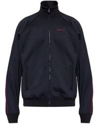 McQueen - Zip-Up Sweatshirt - Lyst