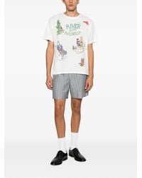 Bode - River City Graphic-Print T-Shirt - Lyst