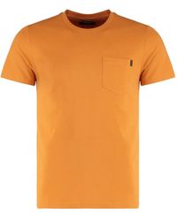 Moorer - Maglione Girocollo A Maniche Corte - Lyst