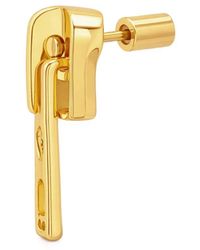 Yoj - Zipo Stud Earring - Lyst