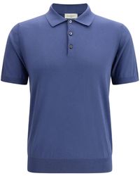 Piacenza Cashmere - Polo con botones - Lyst