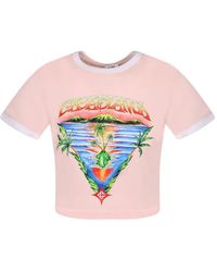 CASABLANCA - Innocence Triangle T-Shirt - Lyst