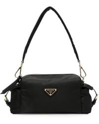 Prada - Re-Nylon Logo-Plaque Cross Body Bag - Lyst