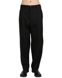 Marni - Wool straight-leg trousers - Lyst