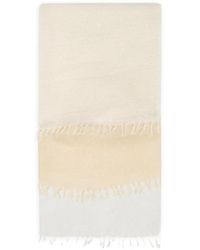 Issey Miyake - Slits Stole Fringed Panelled Belt - Lyst