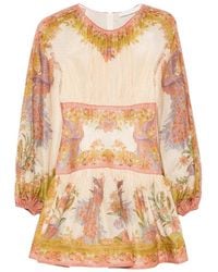 Zimmermann - Indra Short Dress - Lyst