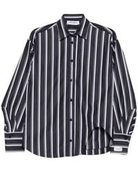 The Attico - Chemise Rayée À Manches Longues - Lyst