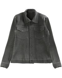 Homme Plissé Issey Miyake - Wool Like Light Shirt Jacket - Lyst