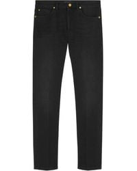 Versace - Mann verblasste gewaschene schwarze Jeans 1013886 - Lyst