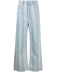 Nanushka - Josine High-Rise Wide-Leg Jeans - Lyst