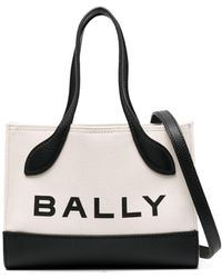 Bally - Bolso con logo estampado y diseño colour block - Lyst
