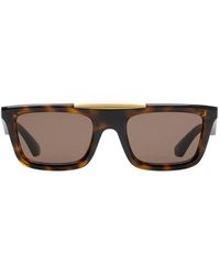 Burberry - Rectangle-Frame Sunglasses - Lyst