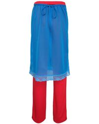 Pushbutton - Trainingsbroek Met Afwerking Van Kant - Lyst