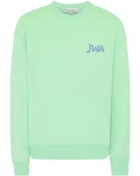JW Anderson - Mint Logo-Print Sweatshirt - Lyst