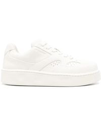 Jil Sander - Leren Sneakers - Lyst