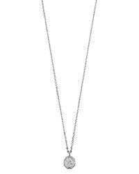 Kate Spade - Zirconia-Pendant Cable-Chain Necklace - Lyst