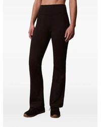 Calvin Klein - Quick-Dry Flared Gym Leggings - Lyst