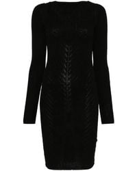Rick Owens - Knitted Mini Dress - Lyst