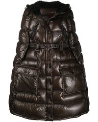 Moncler Synthetic 'akylina' Padded Jacket in Pink/Purple (Purple) - Lyst
