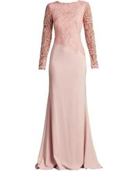 Tadashi Shoji - Caliste Embroidered Gown - Lyst