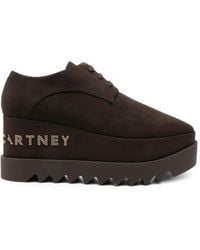 Stella McCartney - Elyse Studded Derby Shoes - Lyst