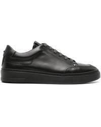 Canali - Leather Low-top Sneakers - Lyst