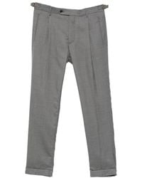 Berwich - Pantalon De Tailleur À Détails Plissés - Lyst