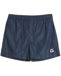 Valentino Garavani - Chez-Patch Swim Shorts - Lyst