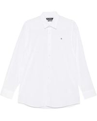 KARL LAGERFELD - Logo-Plaque Loose-Fit Shirt - Lyst