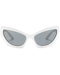Versace - Sonnenbrille mit Cat-Eye-Gestell - Lyst